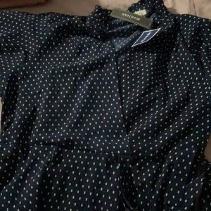 Short Sleeved Ruffle Blouse